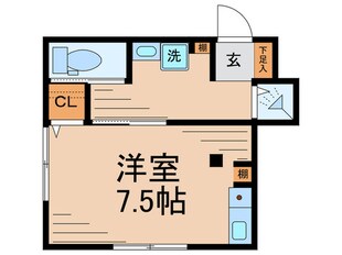 ＥハウスⅤの物件間取画像